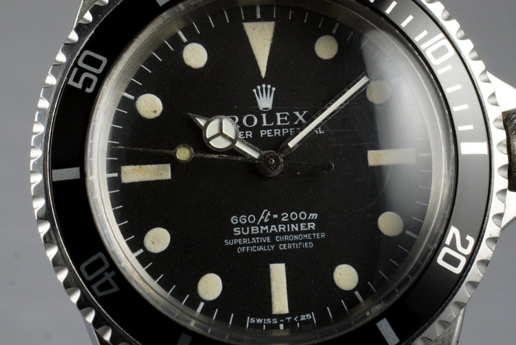 1970 Rolex Submariner 5512