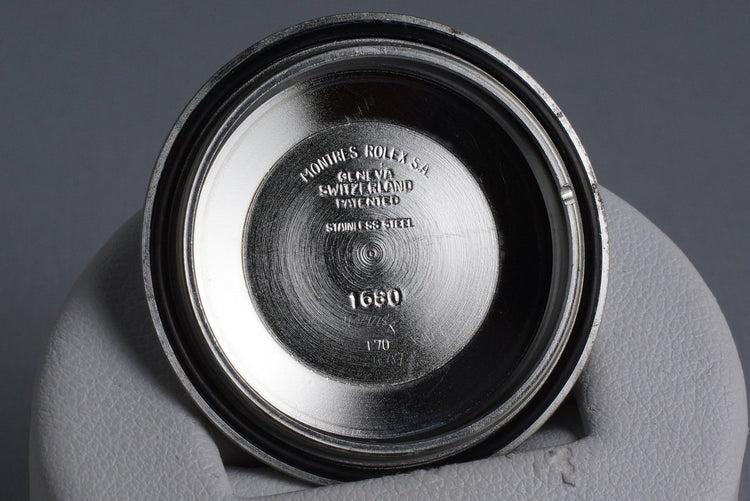 1970 Rolex Red Submariner 1680 Mark IV Dial with ‘Ghost’ Bezel