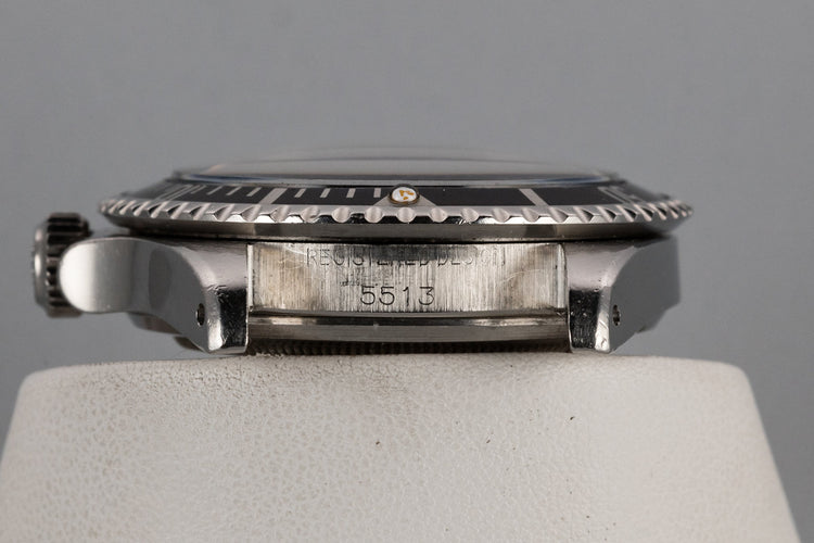 1966 Rolex Submariner 5513 with Gilt "Bart Simpson" Dial