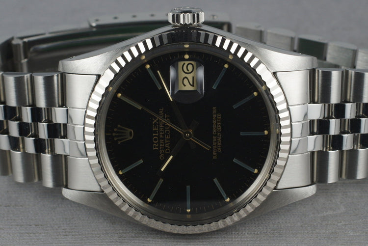 1984 Rolex Datejust 16014 with Box and Papers MINT