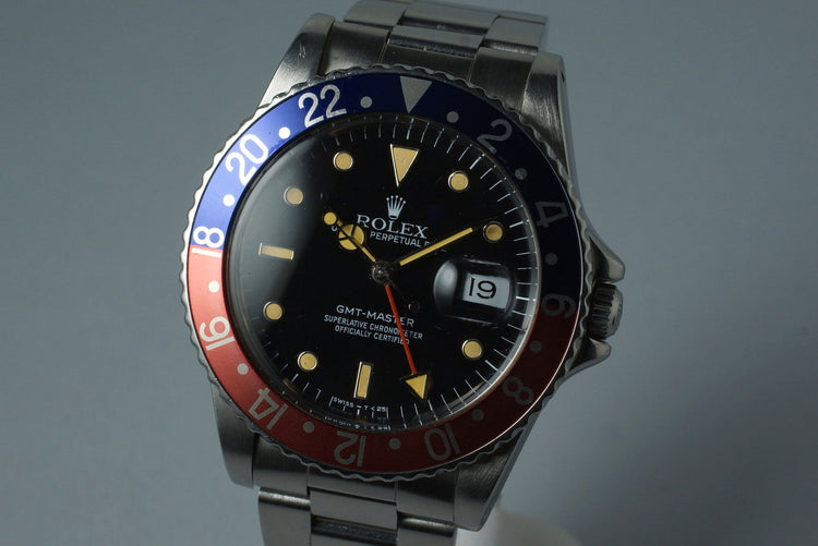 1985 Rolex GMT Master 16750
