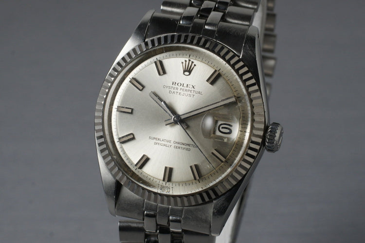 1971 Rolex DateJust 1601 with Non-Luminous ‘Wide Boy’ Dial