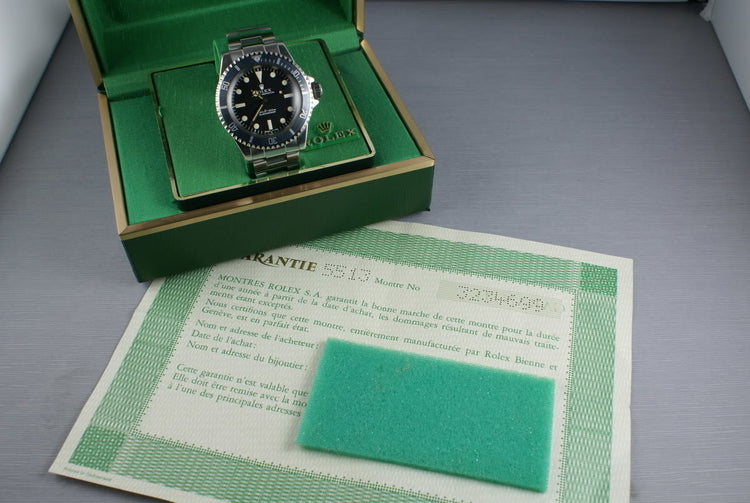 Rolex Submariner 5513
