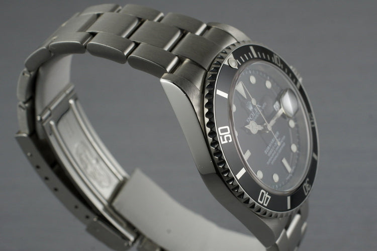 2002 Rolex Submariner 16610