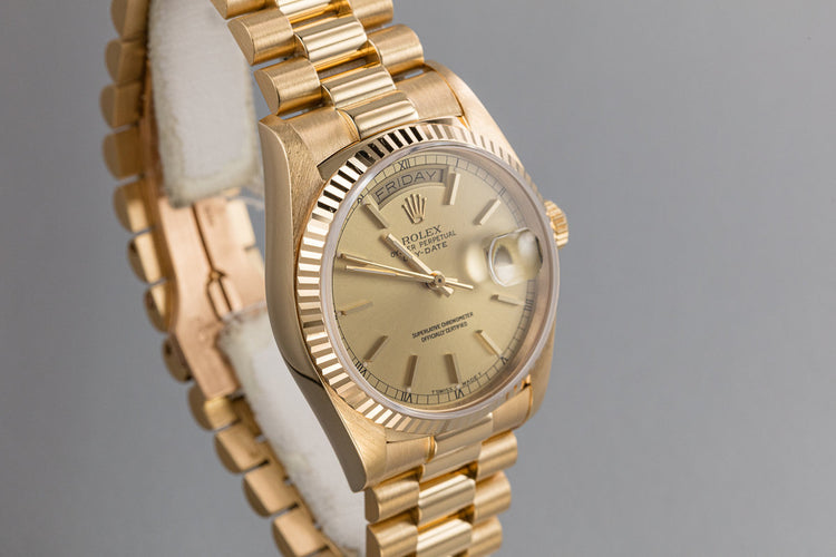 1987 Rolex 18K YG Day-Date 18038