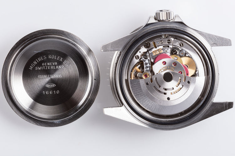 1996 Rolex Submariner 16610 with Box & Papers