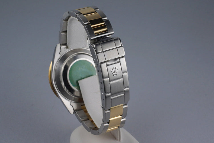 1993 Rolex Two Tone Blue Submariner 16613