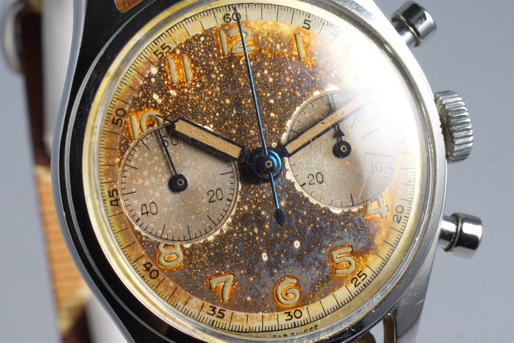 Vintage Turler Chronograph with Tropical Dial