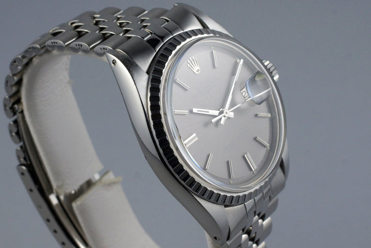 1972 Rolex DateJust 1603 Gray Dial