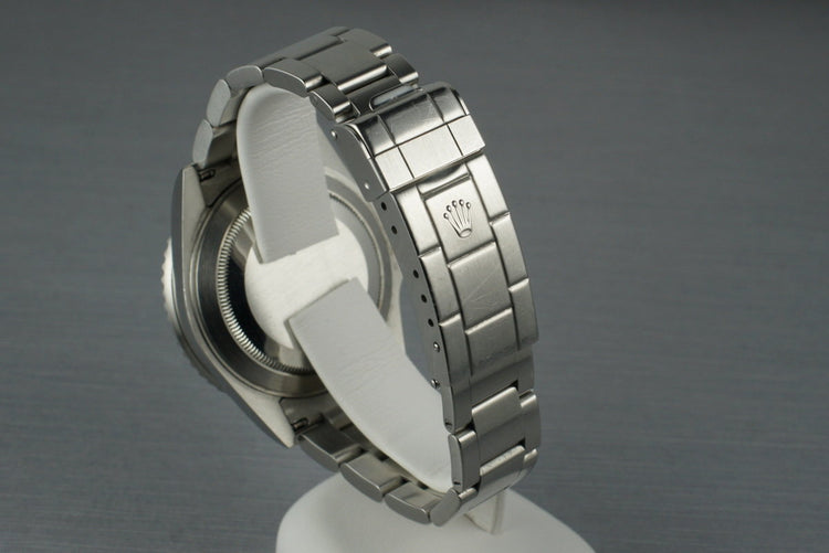 2009 Rolex Green Submariner 16610T Mark V Dial