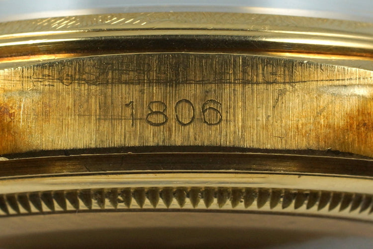 1963 Rolex YG Day-Date 1806 with Morellis Finish