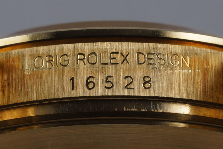 1990 Rolex YG Zenith Daytona 16528