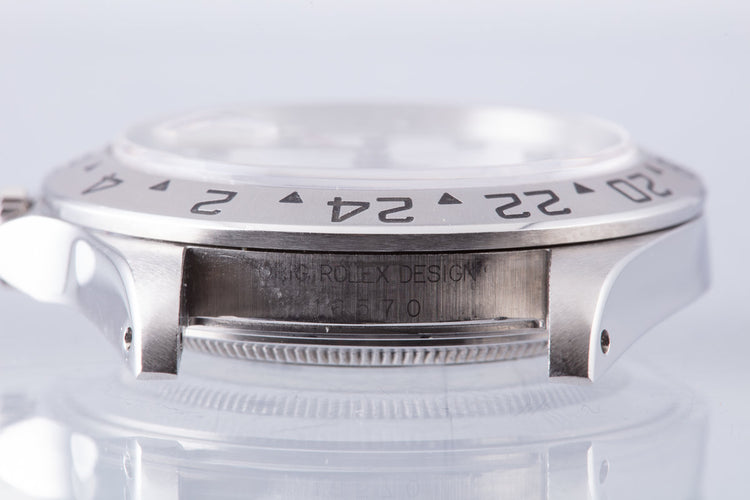 1995 Rolex Explorer II 16570 "Polar" White Dial