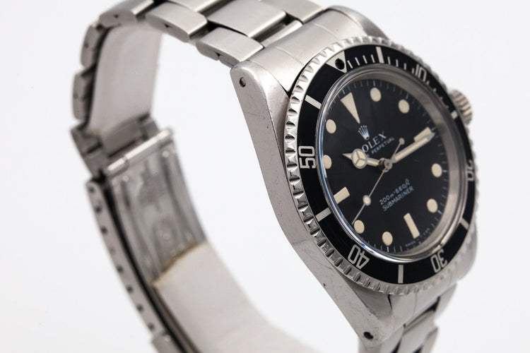 1968 Rolex Submariner 5513 with Meters First Dial