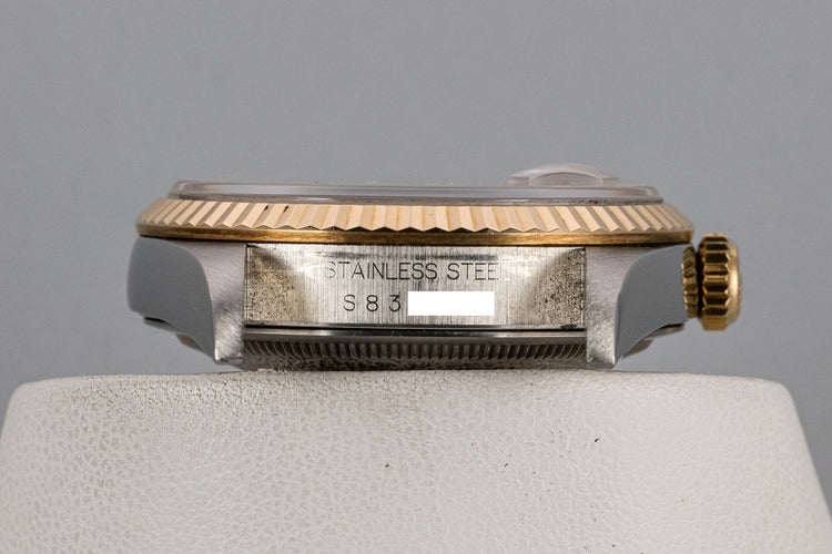 1993 Rolex Two-Tone DateJust 16233 Champagne Diamond Dial with Papers