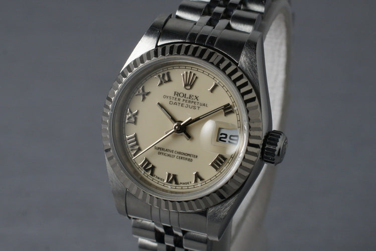 2002 Rolex Ladies Datejust 79174 with Cream Dial
