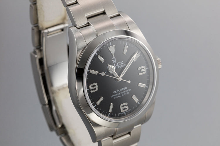 2017 Rolex Explorer 214270 with Box and Papers