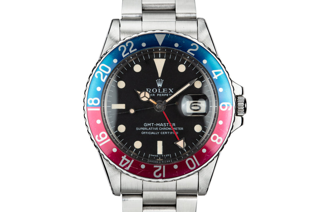 1968 Rolex GMT-Master 1675 with Mark 1 Dial