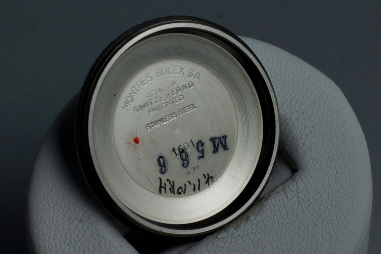 1968 Rolex DateJust 1601 Silver ‘Wide Boy’ Dial