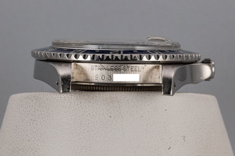 1977 Rolex GMT-Master 1675 "Blueberry" with Radial Dial and Red GMT Hand