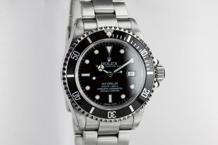1999 Rolex Sea-Dweller 16600