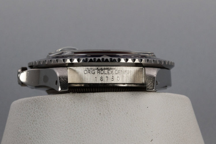 1985 Rolex GMT-Master 16750 Glossy Dial