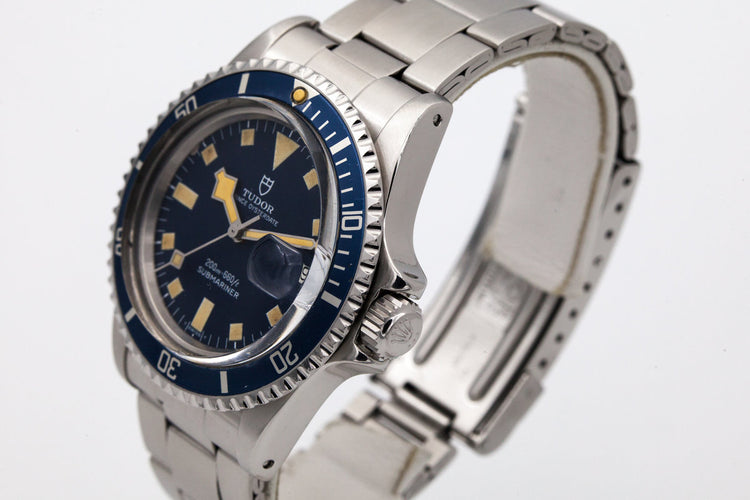 1981 Tudor Submariner 94110 Blue Snowflake
