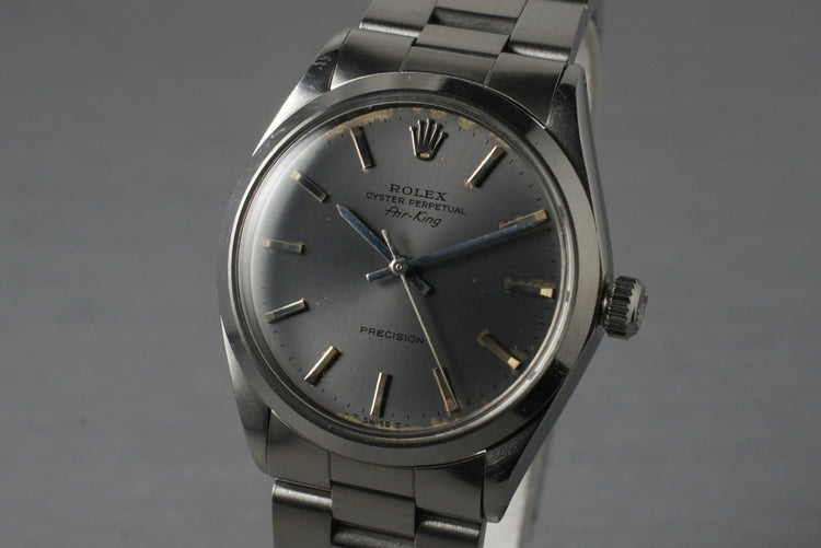 1969 Rolex Air-King 5500 Gray Dial