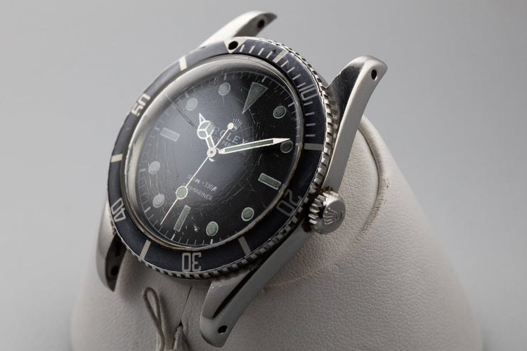 1958 Rolex Submariner 5508 with Refinished Dial For Parts