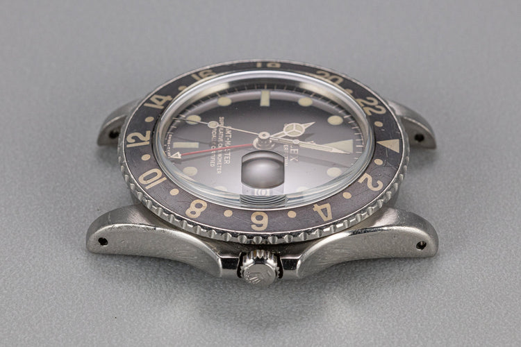 1965 Rolex GMT-Master 1675 Gilt Dial with Faded Black Fat Font Insert