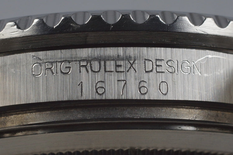 1985 Rolex Fat Lady GMT II 16760