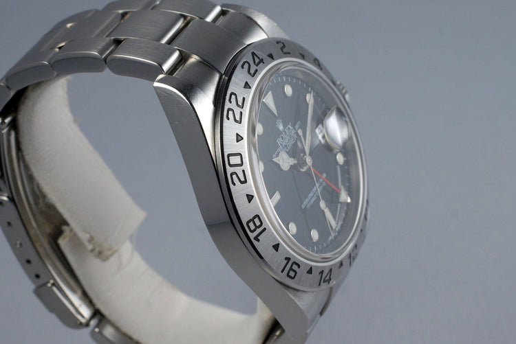 2006 Rolex Explorer II 16570 Black Dial