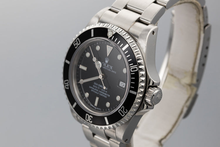 1999 Rolex Sea-Dweller 16600