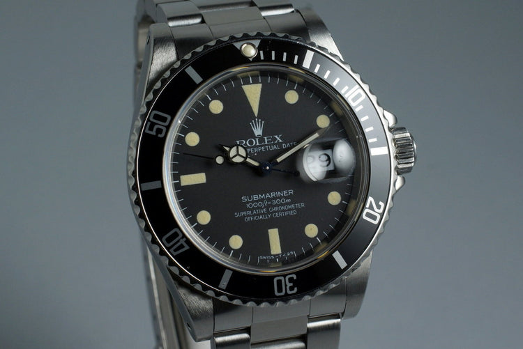 1981 Rolex Submariner 16800