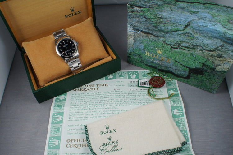 Rolex Explorer 1 14270 with box and papers