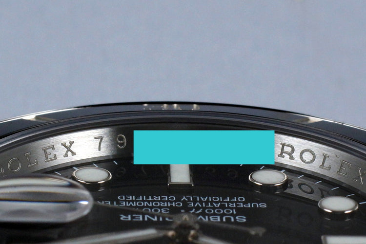 2016 Rolex Submariner 116610 with Box and Papers