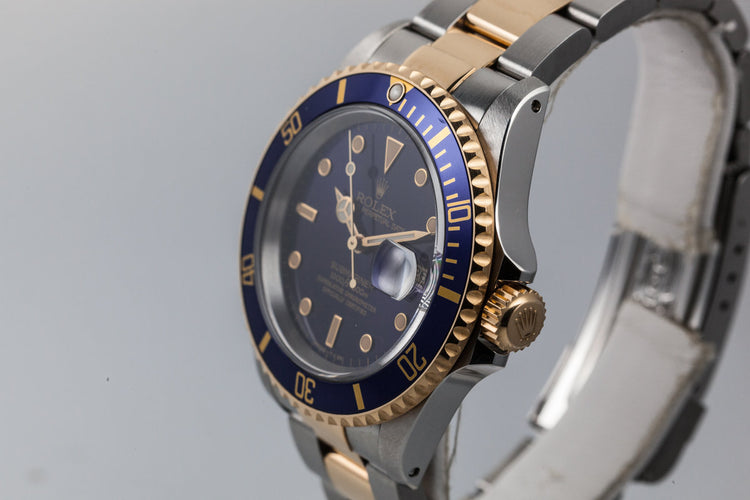 1991 Rolex Two Tone Submariner 16613