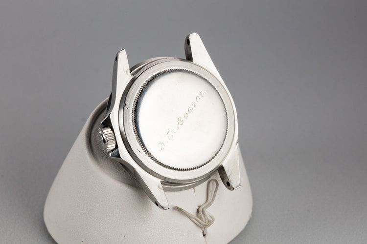 1963 Rolex Submariner 5513 Pointed Crown Guard Case with Gilt Underline Dial with Royal Navy Dive History