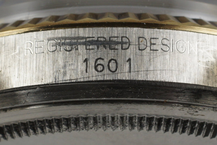 1972 Rolex Two Tone DateJust 1601 ‘Wide Boy’ Dial