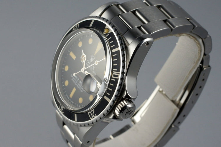 1972 Rolex Red Submariner 1680 Mark VI