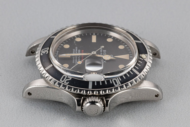 1970 Rolex Submariner 1680 with MK IV Red Dial