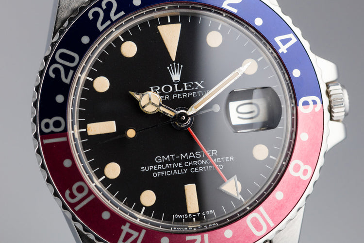 1977 Rolex GMT-Master 1675 "Pepsi" with Box and Papers