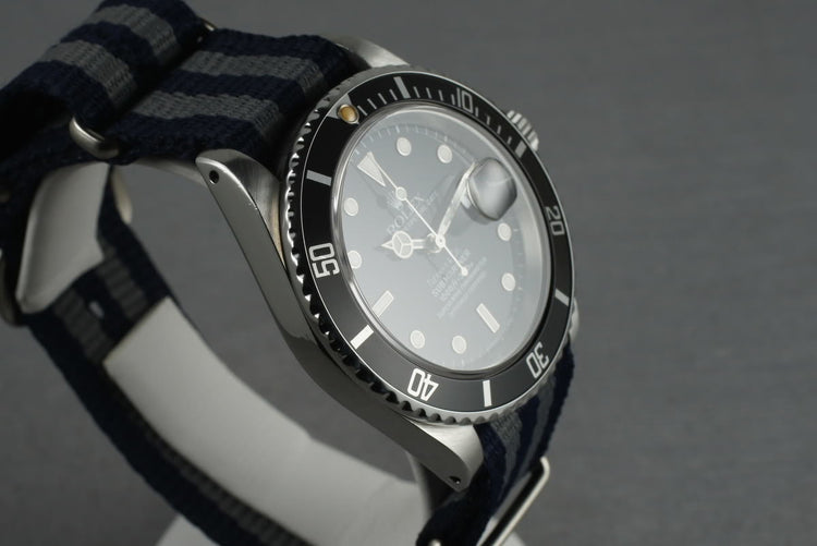 1989 Rolex Submariner 16610 Tiffany and Co