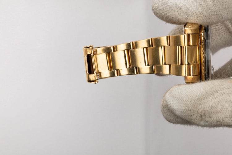 1979 Rolex 18K YG Submariner 1680 with Black Nipple Dial