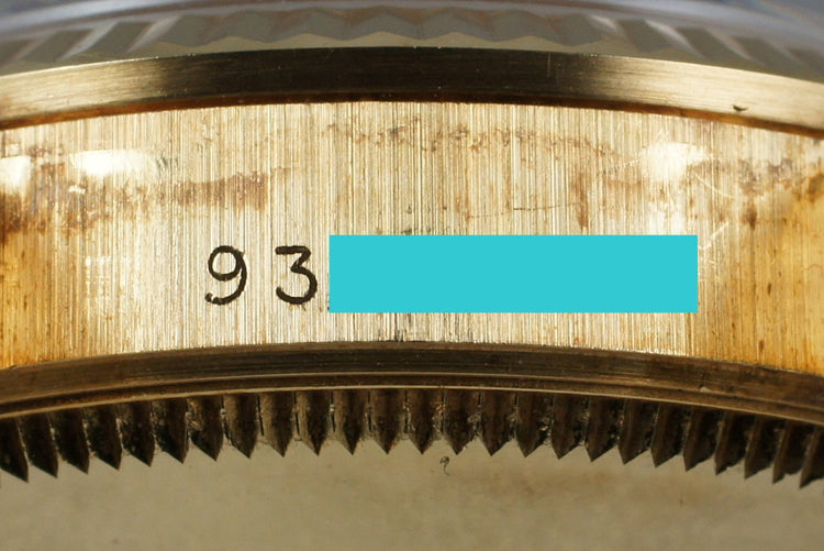 1986 Rolex 18K MidSize Datejust 68278