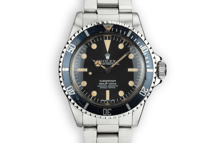 1964 Rolex Submariner 5512 with Newer Serif Dial