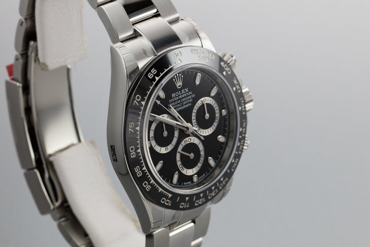 Mint 2017 Rolex Ceramic Daytona 116500LN Black Dial with Box and Papers