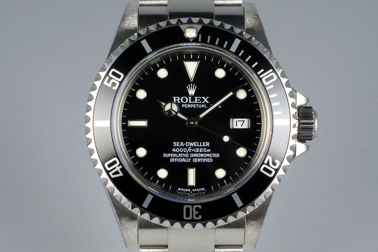 2003 Rolex Sea Dweller 16600