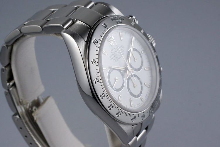1997 Rolex Zenith Daytona 16520 White Dial