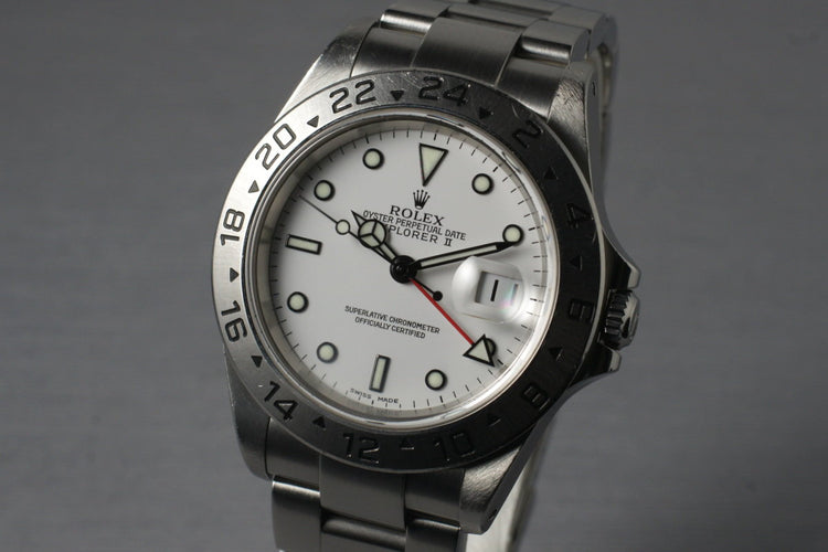 2001 Rolex Explorer II 16570 with Box and Japanese Papers